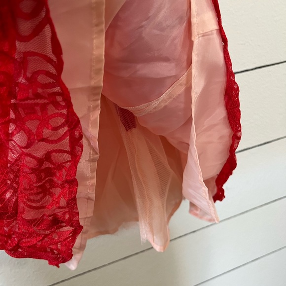 Red ASOS dress - Picture 5 of 6